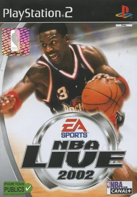 NBA Live 2002 (Japan) box cover front